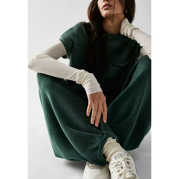 Free People Green Knit Jumpsuit - Picture 3 of 12